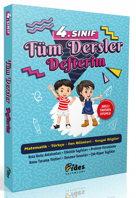 Fides 4. Sınıf Tüm Dersler Güm Güm Başarı Defterim Fides Yayınları