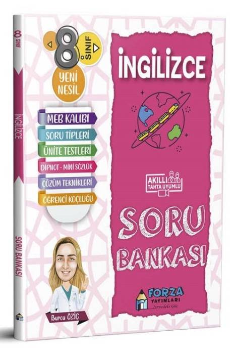 Forza 8. Sınıf İngilizce Soru Bankası Forza Yayınları