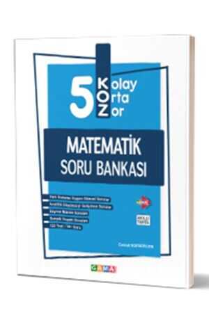 Gama 5. Sınıf Koz Tatlı Sert Matematik Soru Bankası Gama Yayınları