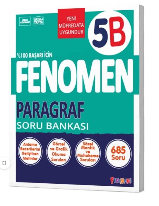 Gama 5. Sınıf Paragraf Fenomen Soru Bankası Gama Yayınları