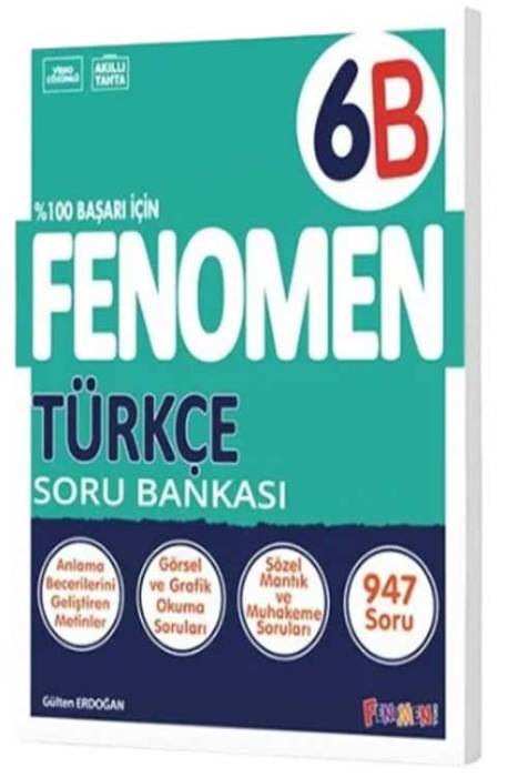 6. Sınıf Fenomen Türkçe Soru Bankası Fenomen Yayınları