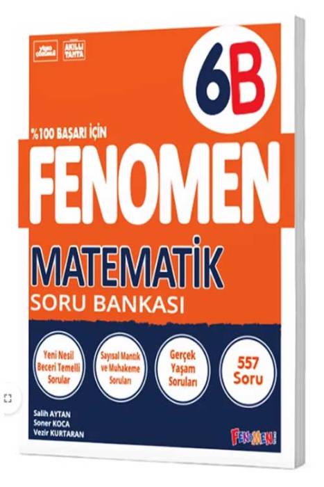 6. Sınıf Matematik Fenomen Soru Bankası Fenomen Yayınları