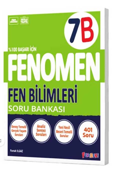 7. Sınıf Fenomen Fen Bilimleri Fenomen Yayınları