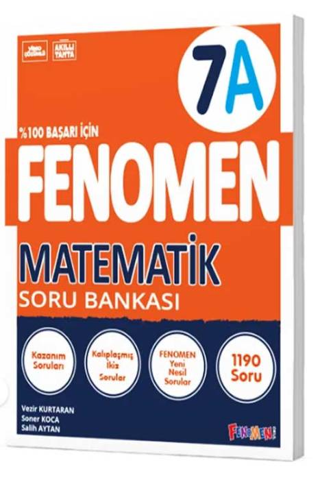 7. Sınıf Fenomen Matematik A Soru Bankası Fenomen Yayınları