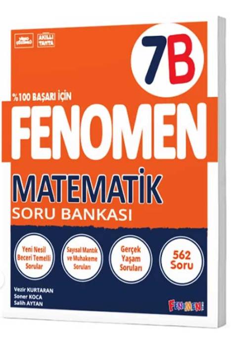 7. Sınıf Fenomen Matematik Soru Bankası Fenomen Yayınları