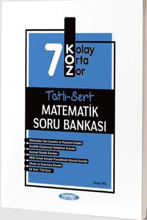 Gama 7. Sınıf Koz Tatlı Sert Matematik Soru Bankası Gama Yayınları