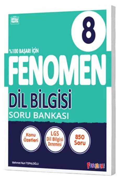 8. Sınıf Dil Bilgisi Fenomen Soru Bankası Fenomen Yayınları