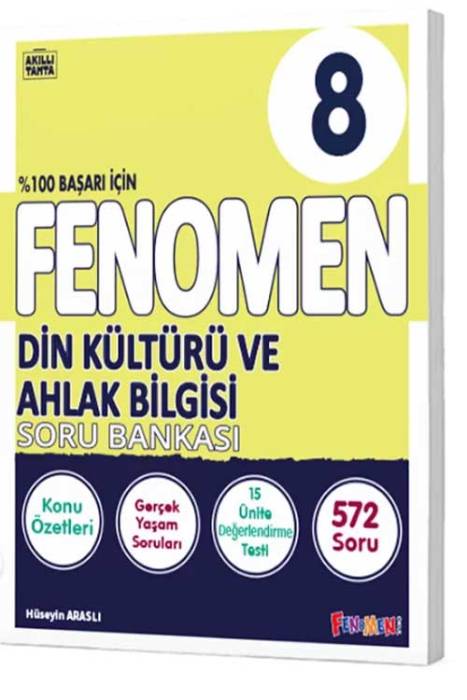 8. Sınıf Din Kültürü ve Ahlak Bilgisi Fenomen Soru Bankası Fenomen Yayınları