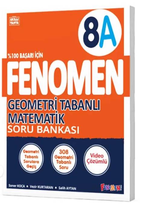 8. Sınıf Geometri Tabanlı Matematik A Soru Bankası Fenomen Yayınlar