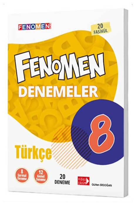 8. Sınıf Türkçe Fenomen 20 Genel Deneme Fenomen Yayınları