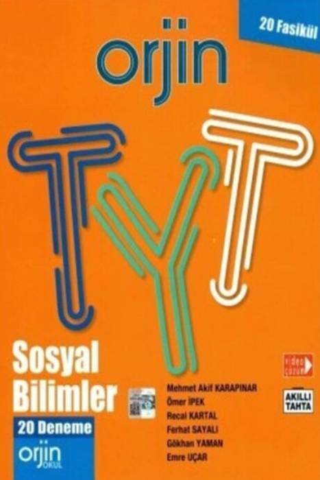 TYT Sosyal Bilimler 20 Deneme Gama Okul Yayınları