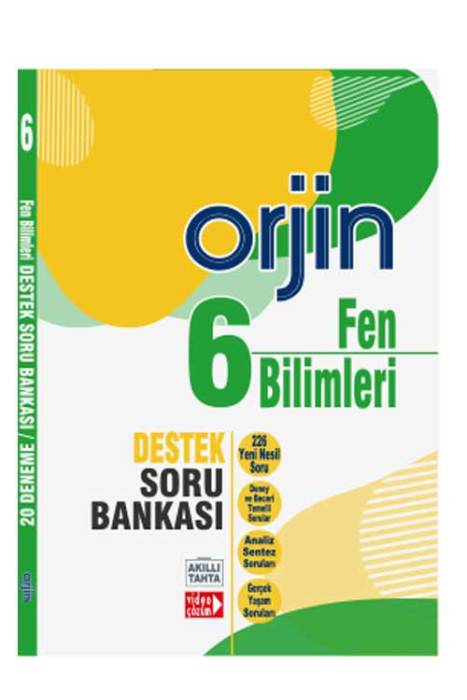  Orjin 6 Fen Bilimleri Destek Soru Bankası Gama Yayınları