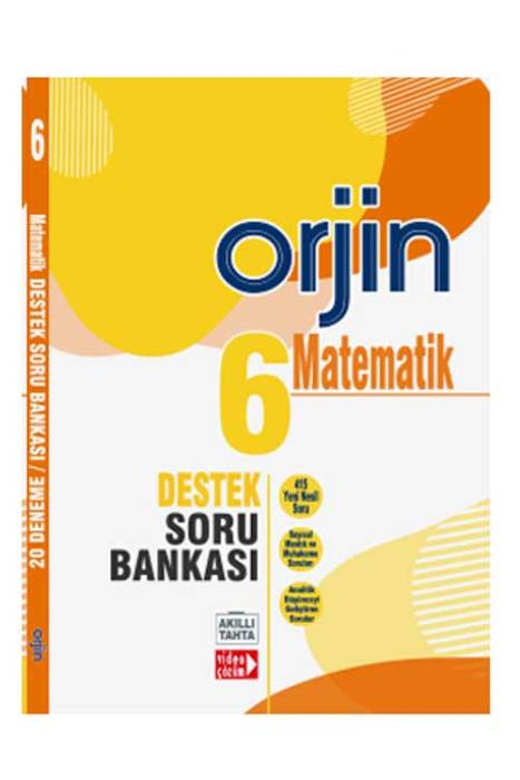  Orjin 6 Matematik Destek Soru Bankası Gama Yayınları