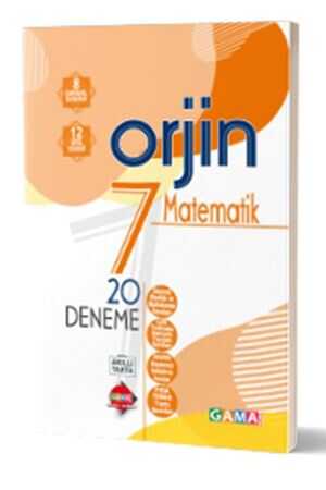 Gama Orjin 7 Matematik Denemeler Gama Yayınları