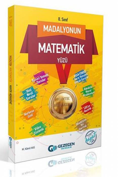 Gezegen LGS 8. Sınıf Madalyonun Matematik Yeni Nesil yüzü Gezegen Yayınları