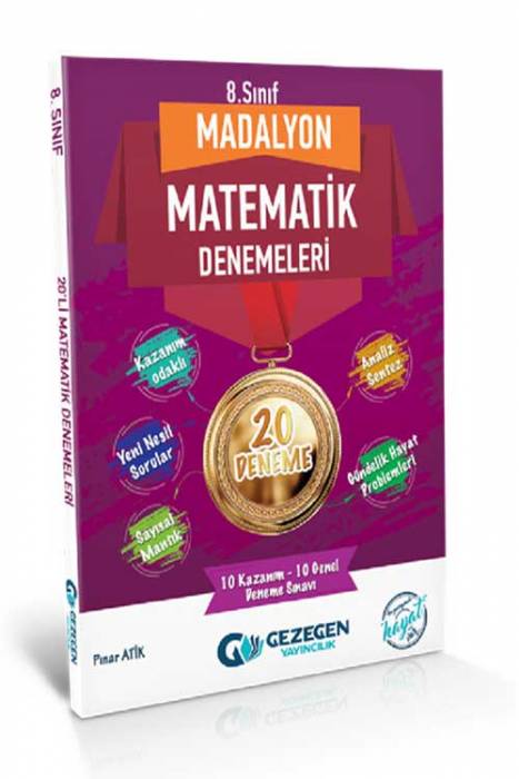 Gezegen LGS 8. Sınıf Matematik 20 Deneme Gezegen Yayınları