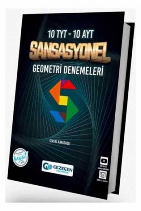 Gezegen TYT AYT Geometri Sansasyonel 10+10 Deneme Gezegen Yayıncılık