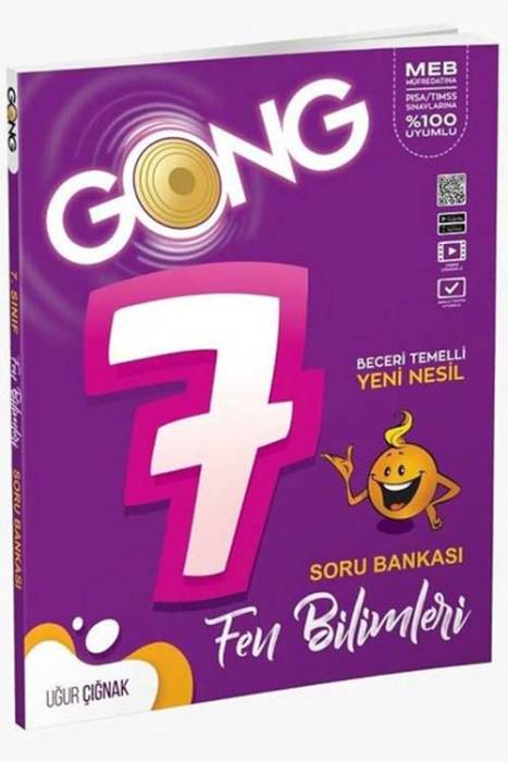 GONG 7. Fen Bilimleri Soru Bankası Eğiten Kitap Yayınları