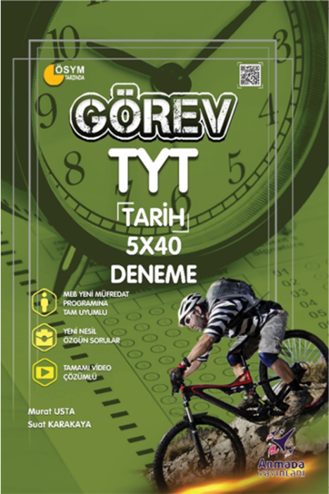 Görev TYT Tarih 5X40 Deneme Armada Yayınları