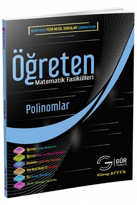 Gür YKS Öğreten Matematik Fasikülleri Polinomlar Konu Anlatımlı Gür Yayınları