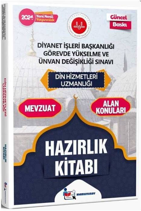 GYS Diyanet Başkanlığı Din Hizmetleri Uzmanlığı Mevzuat ve Alan Konuları Hazırlık Kitabı Memur Sınav Yayınları