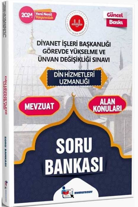 GYS Diyanet Başkanlığı Din Hizmetleri Uzmanlığı Soru Bankası Memur Sınav Yayınları