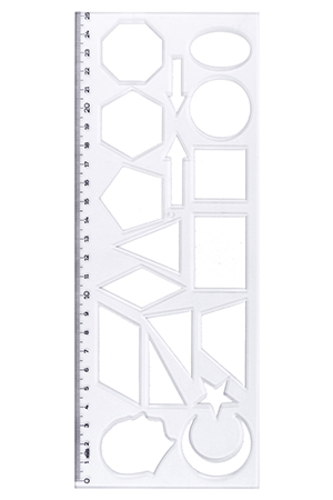 Hatas Geometrik Şekiller Şablonu