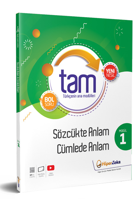 Hiper 8. Sınıf TAM Türkçe 5 Teknik Analiz Modülleri & Metin Türleri ve Anlatım Bozuklukları Hiper Zeka Yayınları