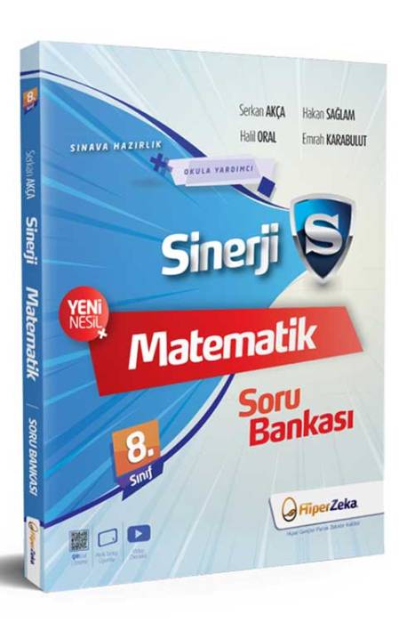 Hiper Zeka 8. Sınıf Matematik Sinerji Soru Bankası Hiper Zeka Yayınları