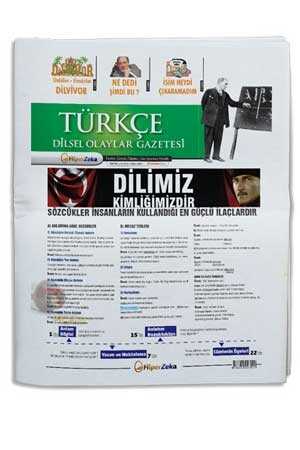 Hiper Zeka Tüm Sınavlar İçin Türkçe Dilsel Olaylar Gazetesi