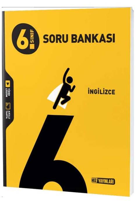 Hız 6. Sınıf İngilizce Soru Bankası Hız Yayınları