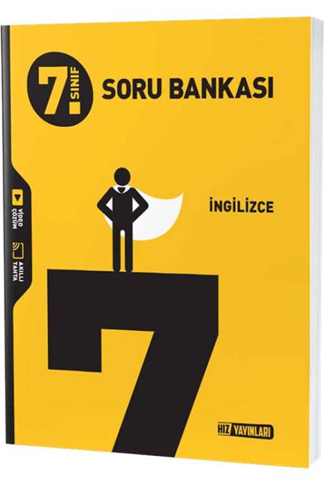 Hız 7. Sınıf İngilizce Soru Bankası Hız Yayınları