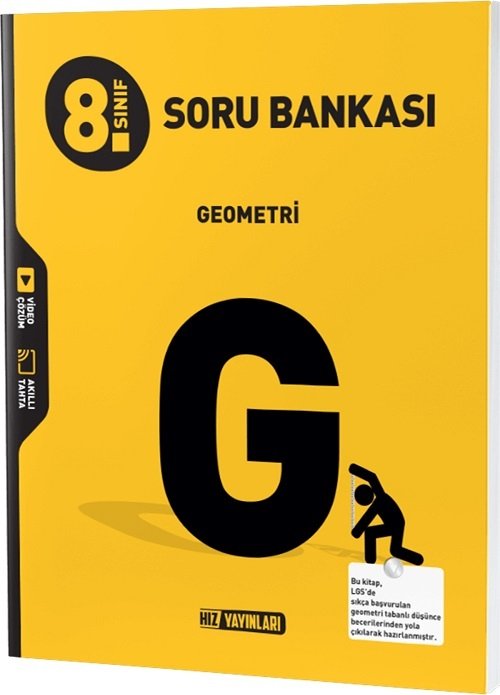 Hız 8. Sınıf Geometri Soru Bankası Hız Yayınları