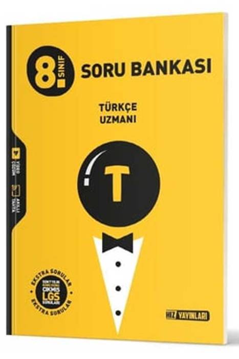 8. Sınıf Türkçe Uzmanı Soru Bankası Video Çözümlü Hız Yayınları