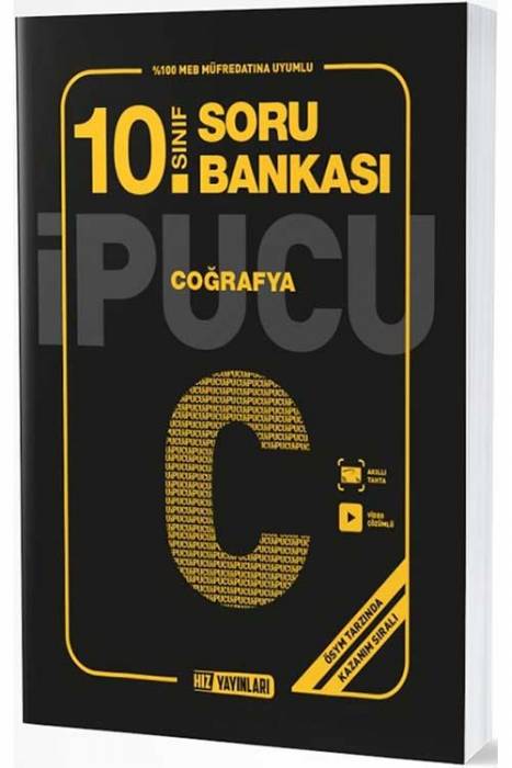 Hız Yayınları 10. Sınıf Coğrafya İpucu Soru Bankası Hız Yayınları