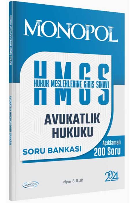 HMGS Avukatlık Hukuku Soru Bankası Monopol Yayınları