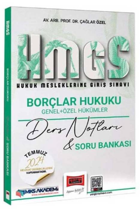 HMGS Borçlar Hukuku Genel + Özel Hükümler Ders Notları ve Soru Bankası Yargı Yayınları