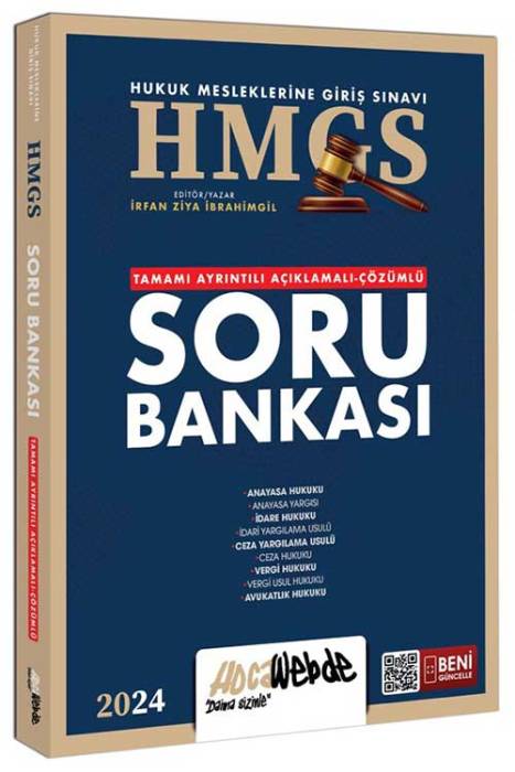 HMGS Hukuk Mesleklerine Giriş Sınavı Soru Bankası Hocawebde Yayınları