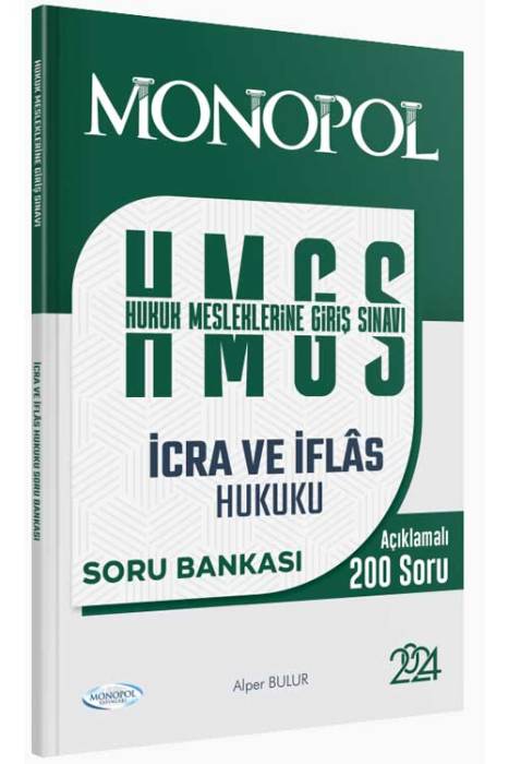 HMGS İcra ve İflas Hukuku Soru Bankası Monopol Yayınları