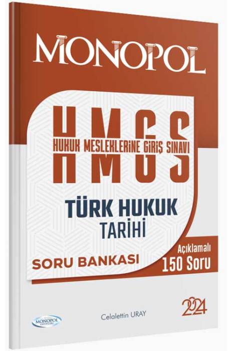 HMGS Türk Hukuk Tarihi Soru Bankası Monopol Yayınları