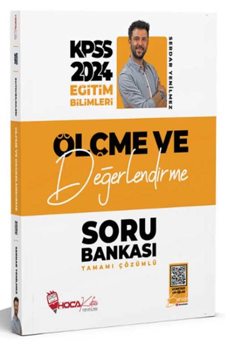 2024 KPSS Eğitim Bilimleri Ölçme ve Değerlendirme Soru Bankası Çözümlü Hoca Kafası Yayınları