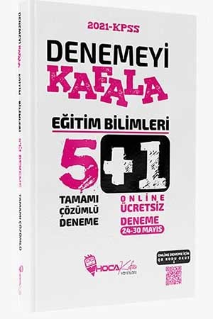 Hoca Kafası Denemeyi Kafala Eğitim Bilimleri 5 Tamamı Çözümlü +1 Online Ücretsiz Deneme Hoca Kafası Yayınları