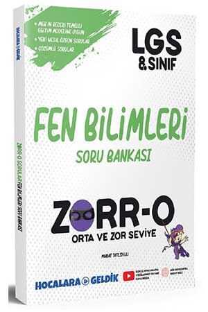 Hocalara Geldik ZORR-O 8. Sınıf LGS Fen Bilimleri Soru Bankası Hocalara Geldik Yayınları