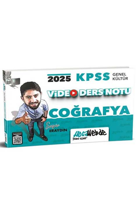 2025 KPSS GK Coğrafya Video Ders Notu HocaWebde Yayınları