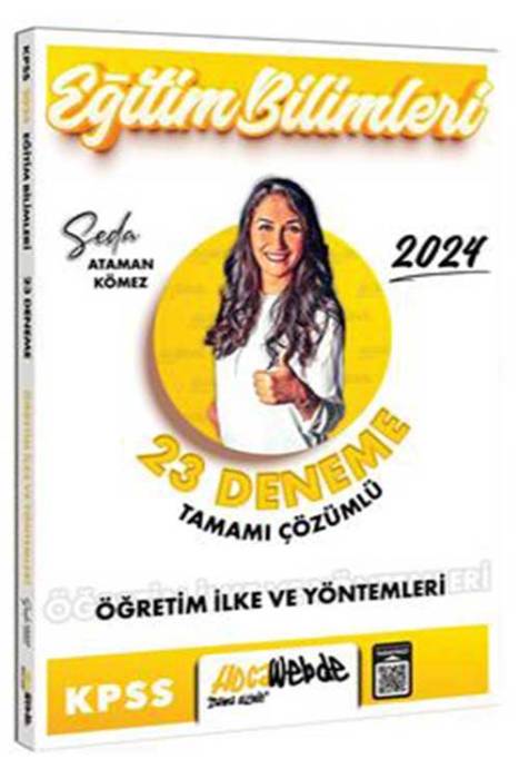 2024 KPSS Eğitim Bilimleri Öğretim İlke ve Yöntemleri 23 Deneme Çözümlü HocaWebde Yayınları