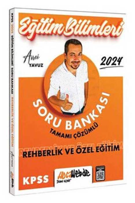 2024 KPSS Eğitim Bilimleri Rehberlik ve Özel Eğitim Tamamı Çözümlü Soru Bankası HocaWebde Yayınları