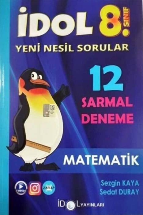 İdol 8. Sınıf Matematik 12 Sarmal Deneme İdol Yayınları