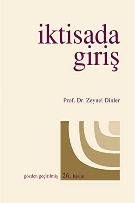 İktisada Giriş 26. Baskı Ekin Yayınevi