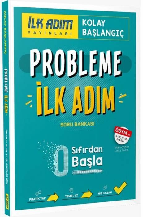 İlk Adım Yayınları Probleme İlk Adım Sıfırdan Kolay Başlangıç Kitabı