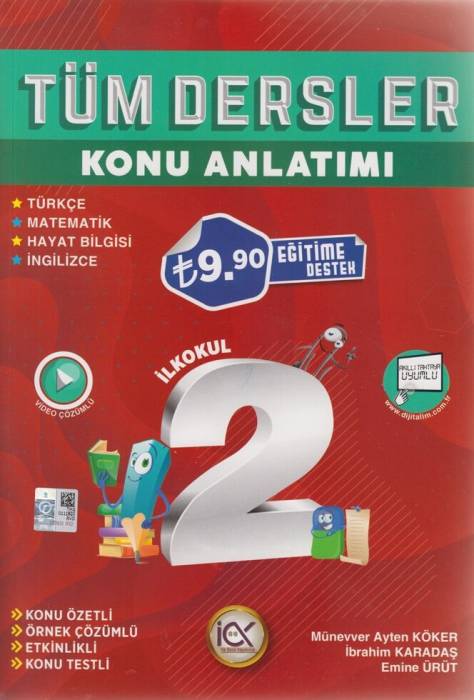 İlk Önce 2. Sınıf Tüm Dersler Konu Anlatımı İlk Önce Yayıncılık 